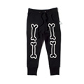 Minti Bones Trackies Black